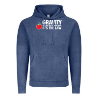 Vintage Denim gravity, it's not just a good idea Vintage Hoodie - linhVisuals