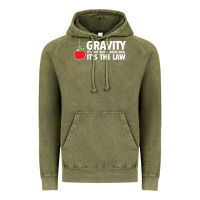 Vintage Olive gravity, it's not just a good idea Vintage Hoodie - linhVisuals