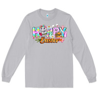 Moon Dust Happy Easter Long Sleeve Tee - CowhideDigitalArt