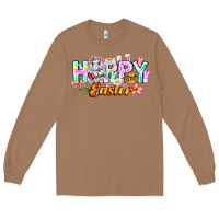 Toasted Coconut Happy Easter Long Sleeve Tee - CowhideDigitalArt