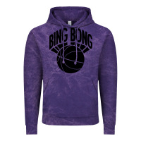 Cloud Purple black bing bong Vintage Hoodie - linhVisuals
