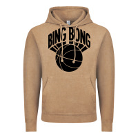 Vintage Coffee black bing bong Vintage Hoodie - linhVisuals