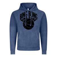 Vintage Denim black bing bong Vintage Hoodie - linhVisuals