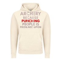 Vintage Artic archery because punching people is frowned upon Vintage Hoodie - linhVisuals