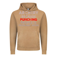 Vintage Camel archery because punching people is frowned upon Vintage Hoodie - linhVisuals