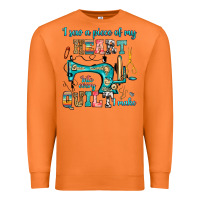 Carrot i sew a piece of my heart into every quilt i make Premium Sweatshirt - RanaPortraitStore