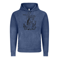 Vintage Denim imelda may müsic Vintage Hoodie - linhVisuals