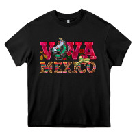 Black Viva Mexico Heavy Core Tee - HowdyJamesFarm