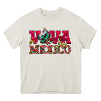 Cream Viva Mexico Heavy Core Tee - HowdyJamesFarm