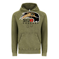 Vintage Olive siu edwardsville cougars Vintage Hoodie - linhVisuals