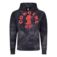 Cloud Black cowgirl up leopad hat boot rodeo western country southern t shirt Vintage Hoodie - linhVisuals