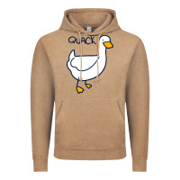Vintage Coffee quack duck Vintage Hoodie - linhVisuals