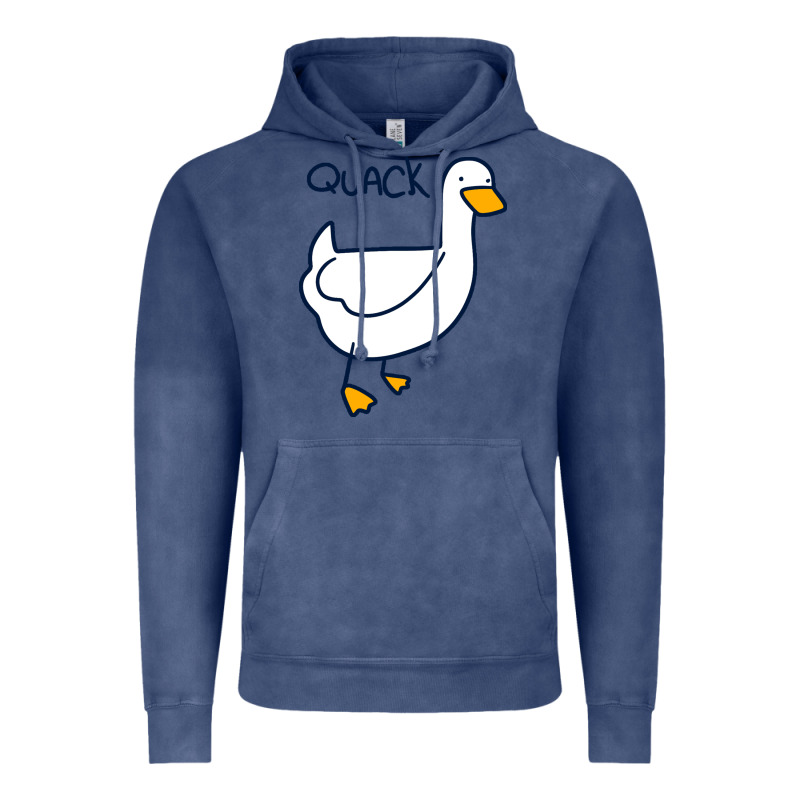 Quack Duck Vintage Hoodie by linhVisuals | Teevron