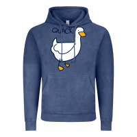 Vintage Denim quack duck Vintage Hoodie - linhVisuals