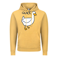 Vintage Mustard quack duck Vintage Hoodie - linhVisuals