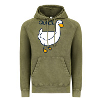 Vintage Olive quack duck Vintage Hoodie - linhVisuals