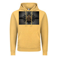 Vintage Mustard kamelot Vintage Hoodie - linhVisuals