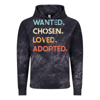 Cloud Black adoption day announcement   wanted chosen loved adopted premium t shir Vintage Hoodie - linhVisuals