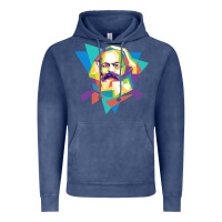 Vintage Denim karl marx get vintage Vintage Hoodie - linhVisuals