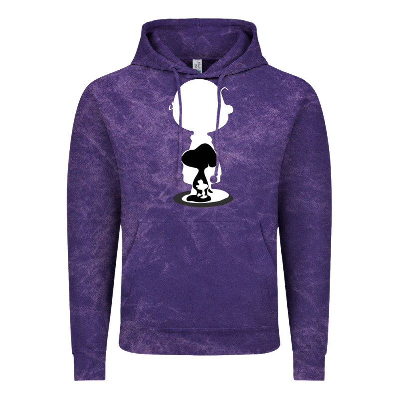 Peanuts Shadow Silhouette Vintage Hoodie by linhVisuals | Teevron