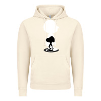 Vintage Artic peanuts shadow silhouette Vintage Hoodie - linhVisuals