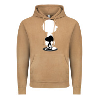 Vintage Camel peanuts shadow silhouette Vintage Hoodie - linhVisuals