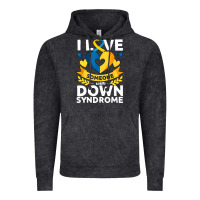 Vintage Black down syndrome awareness month special needs love Vintage Hoodie - linhVisuals