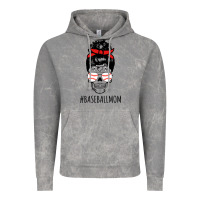 Cloud Rock Baseball Mom Skull Vintage Hoodie - linhVisuals
