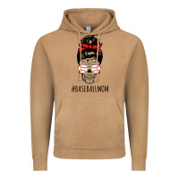 Baseball Mom Skull Vintage Hoodie | Teevron