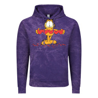 Cloud Purple garfiel Vintage Hoodie - linhVisuals