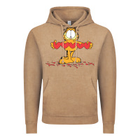 Vintage Coffee garfiel Vintage Hoodie - linhVisuals