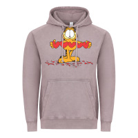 Vintage Zinc garfiel Vintage Hoodie - linhVisuals