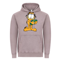 Vintage Zinc garfiel Vintage Hoodie - linhVisuals