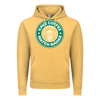 Vintage Mustard have coffee, watch radar new Vintage Hoodie - linhVisuals