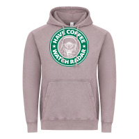 Vintage Zinc have coffee, watch radar new Vintage Hoodie - linhVisuals