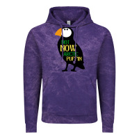 Cloud Purple not now arctic puffin! ,  not now arctic puffin Vintage Hoodie - linhVisuals