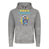 Cloud Rock badass grandma family mother grandma t shirt Vintage Hoodie - linhVisuals