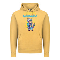 Vintage Mustard badass grandma family mother grandma t shirt Vintage Hoodie - linhVisuals