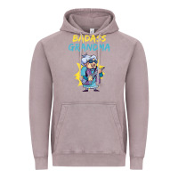 Badass Grandma Family Mother Grandma T Shirt Vintage Hoodie | Teevron