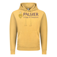 Vintage Mustard college of chiropractic Vintage Hoodie - linhVisuals