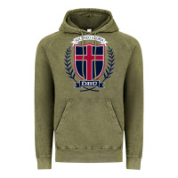 Vintage Olive db Vintage Hoodie - linhVisuals