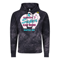 Cloud Black pink elephant car wash Vintage Hoodie - linhVisuals