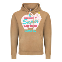 Vintage Camel pink elephant car wash Vintage Hoodie - linhVisuals