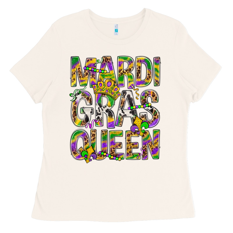 Mardi Gras Queen Ladies Tee by BundleAndBundleShop | Teevron