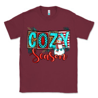 Burgundy cozy season Classic Tee - OliviaCreatesArt