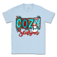 Dusty Blue cozy season Classic Tee - OliviaCreatesArt