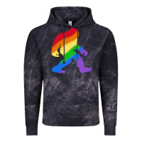 Cloud Black bigfoot t  shirt rainbow bigfoot t  shirt Vintage Hoodie - linhVisuals