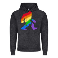 Vintage Black bigfoot t  shirt rainbow bigfoot t  shirt Vintage Hoodie - linhVisuals