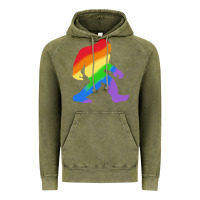 Vintage Olive bigfoot t  shirt rainbow bigfoot t  shirt Vintage Hoodie - linhVisuals