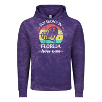 Cloud Purple someone in florida loves me t  shirt someone in florida loves me funny Vintage Hoodie - linhVisuals